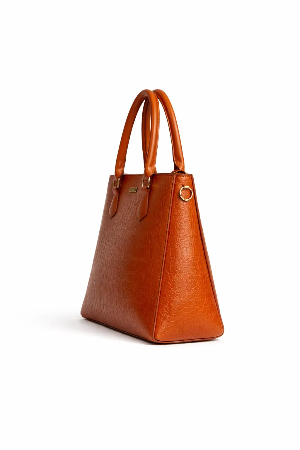 Light brown croc pattern - Tote