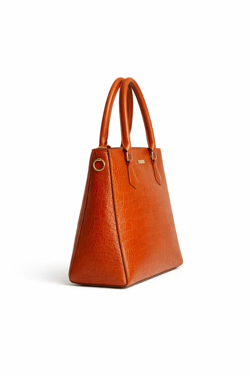 Light brown croc pattern - Tote