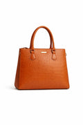 Light brown croc pattern - Tote
